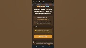 Code - How to Make $50 for Every Survey You Do Online | MemeGirls #memefi #memecrypto