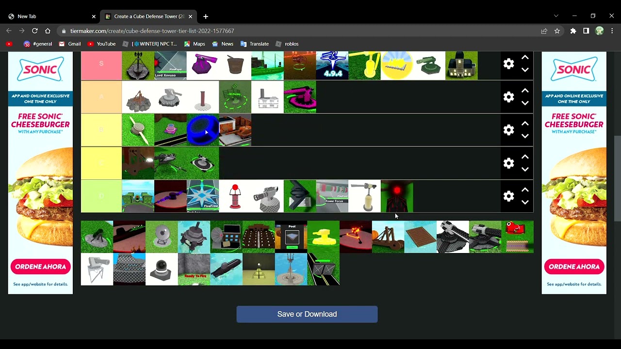 Create a Roblox Logo 2022 Tier List - TierMaker