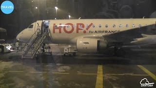 Air France HOP! Embraer 170 Early Morning Takeoff from Gothenburg!