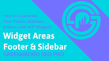 How to Adjust WordPress Footers & Sidebars with Widgets--And Why You Should [Bite-Sized WP Tutorial]