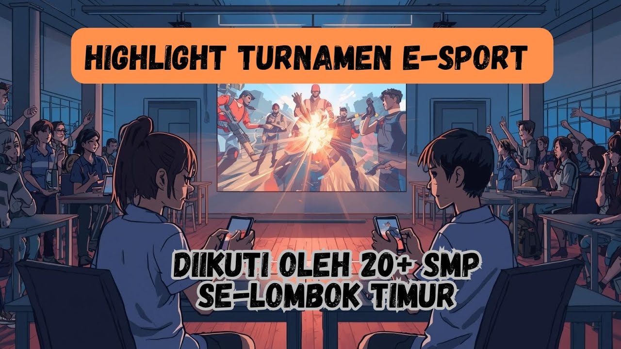 Aula Jadi Arena Esport! Highlight Turnamen Free Fire HUT SMPN 3 Selong 2026