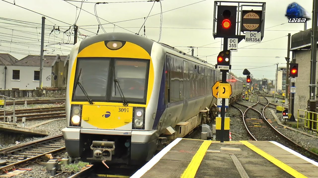 🚅🚊🚄 Irish Trains in Dublin Connolly Station - 02 November 2024
