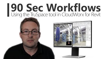 How to use the TruSpace tool in CloudWorx for Revit - 90 Second Workflows
