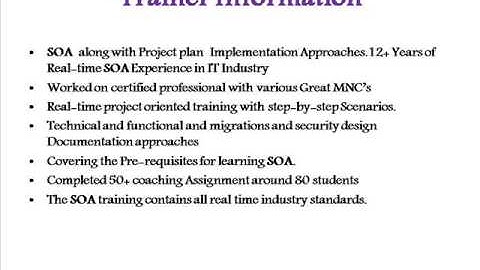 Oracle SOA online training for affordable fee in USA/oracle soa online training fee