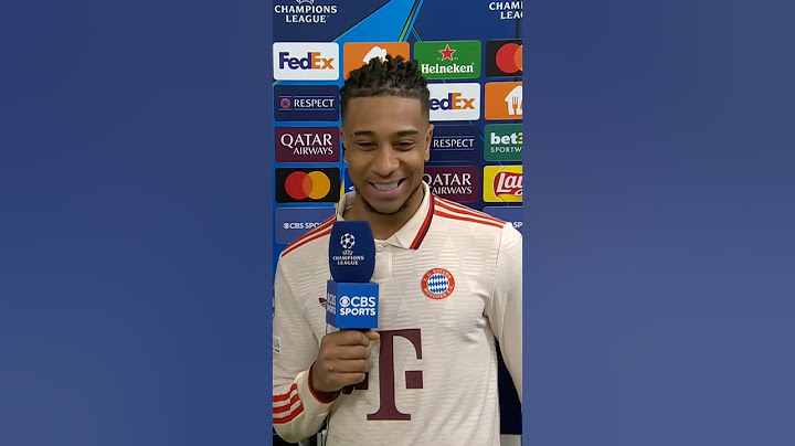 Michael Olise's funny talk with Thierry Henry on the TV after a Champions League match