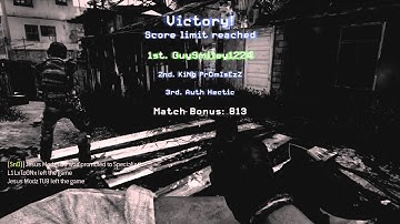 Call of Duty: MW3: AON: Random Throwing Knife GWK: FAIL! (RAGE!)