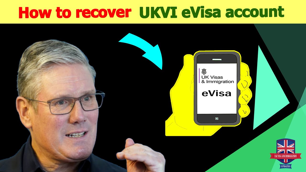 How to recover UKVI account and get access to your eVisa! 