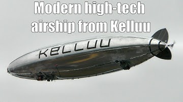 Flight Video of Kelluu Autonomous Airship - Remotely Controlled Drone For Data Gathering And More