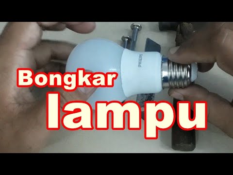 Cara Melepas Membuka Lampu Led Philips Youtube