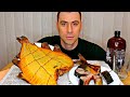 MUKBANG / Пиво с рыбой / Огромная камбала, Ставрида / АСМР МУКБАНГ /  Mukbang Senya / eating show