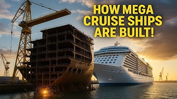 How Mega Cruise Ships Are Built: The Secrets Behind the World