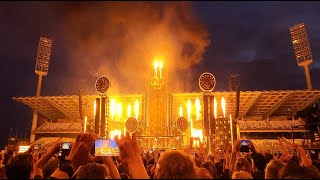 Rammstein Stadium tour Live @ King Baudouin Stadium 03/08/2023