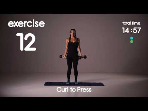 Rock Hard Triceps, Shoulders & Biceps HIIT Workout - Mixed Intervals