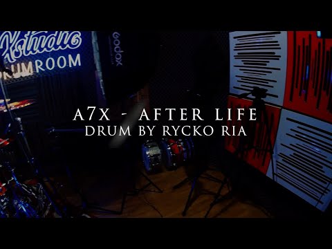 Avenged Sevenfold - Afterlife [ DRUM COVER by RR-RYCKO RIA ]