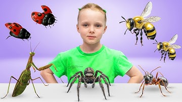 Alex catches Bugs at Home