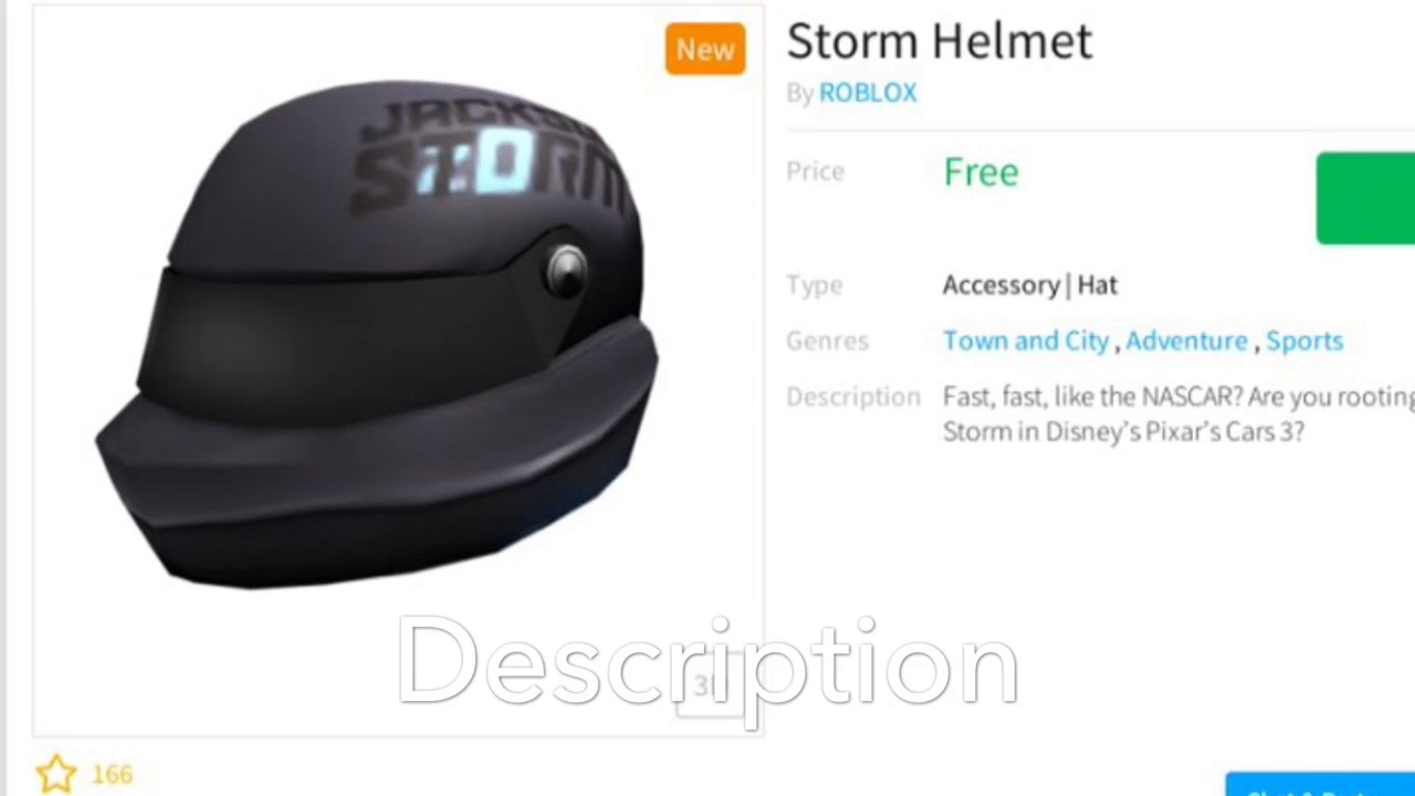 Roblox How To Get Storm Helmet Youtube