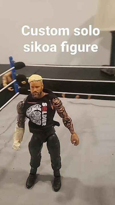 custom solo sikoa wwe action figure (I tried my best) 