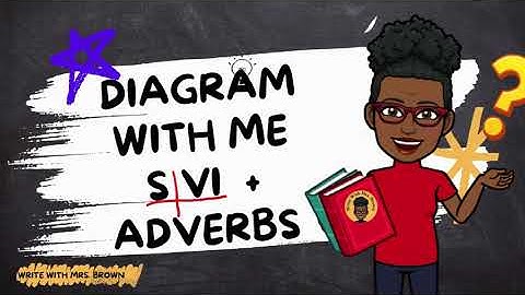 Diagram with Me (Subject-Verb Intransitive)