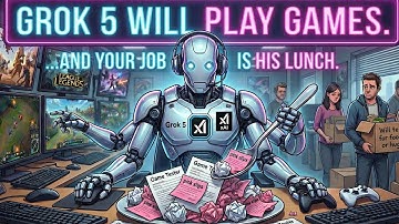 #Grok 5 Will Play Games For You: 5 Ways AI Reshapes Gaming #grok #ai #aivideo 