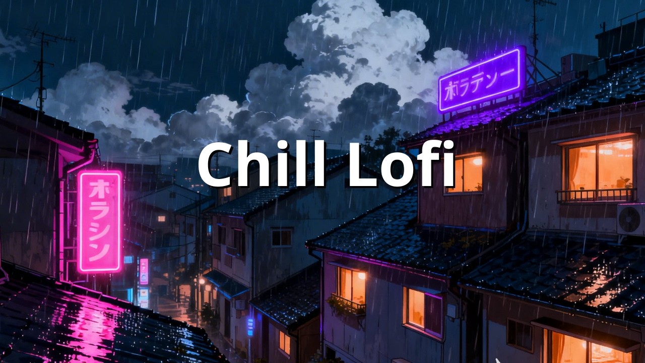 You’ll Focus Instantly with This ☔ Tokyo Rain | 勉強用