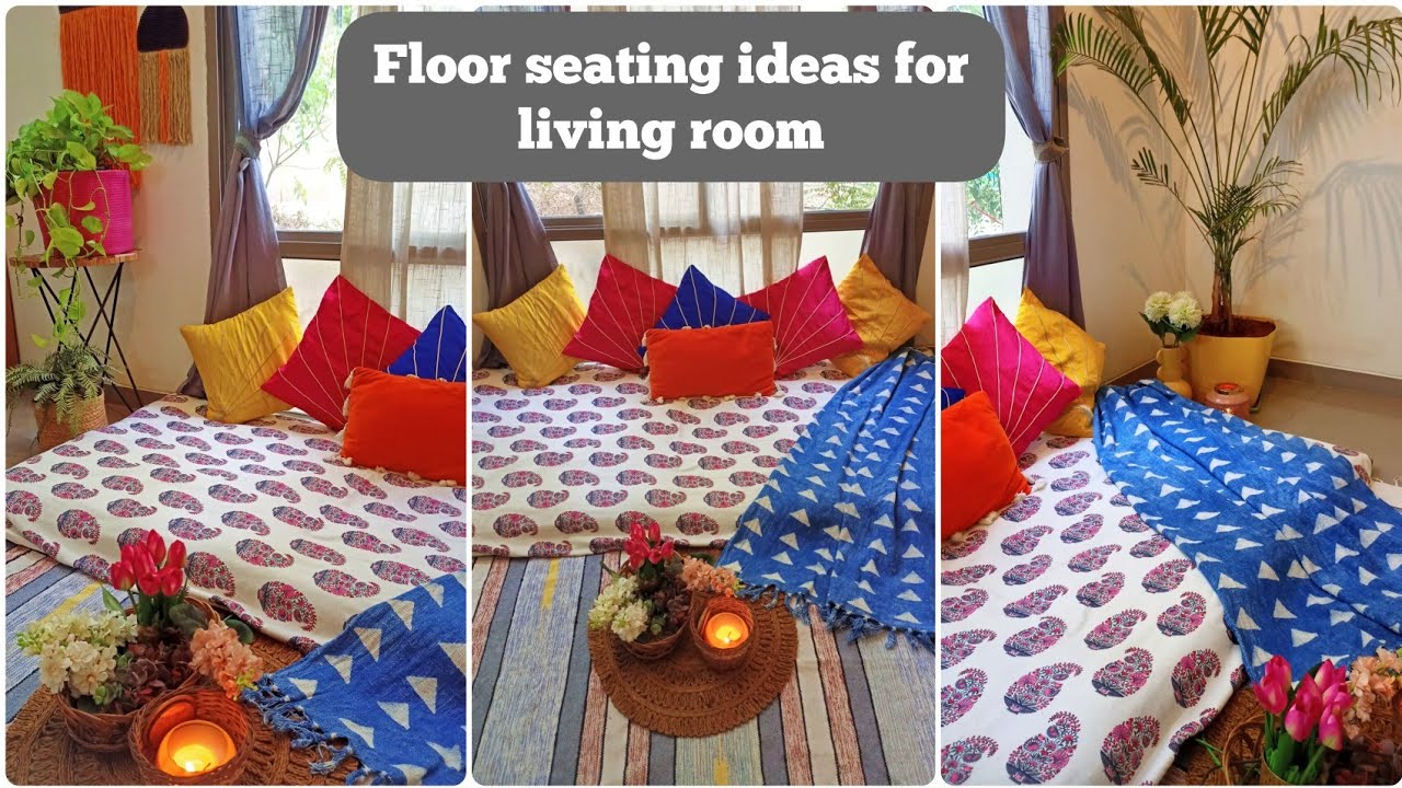 floor-seating-ideas-for-living-room-home-decorating-ideas-youtube