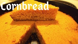 Cast Iron Cornbread || No Sugar Recipe