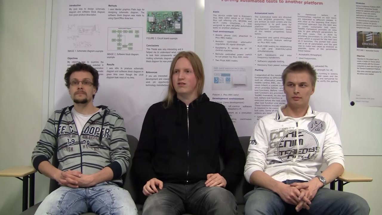 Tieto- ja viestintätekniikan insinööriopiskelijat kertovat alastaan