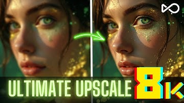8K Image Upscaler with 3 Modes (Creative, Refined, Precise) - Ultimate Upscale Tutorial