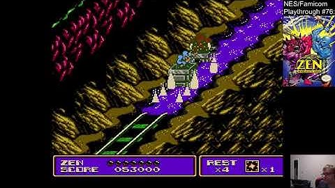Zen: Intergalactic Ninja (NES) Playthrough