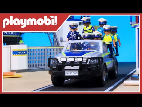 Novo episódio | Perseguição épica! | Playmobil em Português | Ação da cidade