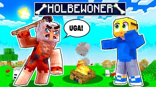 Ik Ontmoet De Holbewoner In Minecraft (Survival)