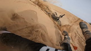 Helicopter Hits China Wall/ My Worst CRASH Yet! Glamis day 4 VLOG 12