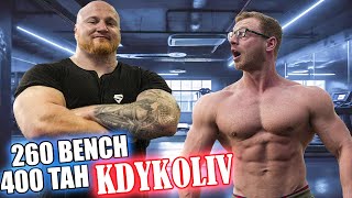 400Kg MRTVÝ TAH + 260Kg BENCHPRESS | Honza Jiruše a Aleš Lamka