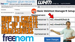 how to create/setup private nameservers for whm [step by step]☑️