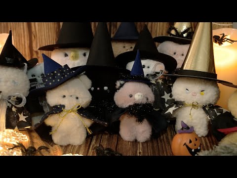 할로윈 기념 👻 <strong>내</strong> 인형에 딱 맞는 망토와 마녀 모자 만들기 <strong>Making</strong> a perfect cape and witch hat for my doll on Halloween
