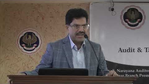 One Day Seminar on Audit & Taxation of Charitable or Religious Trusts, NGOs, NPO’s(Inaugral Session)