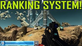 How to Rank up Fast in Halo Master Chief Collection! Ranking System! (Level up Quick XP Guide Tips)