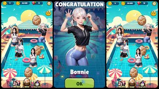 Sexy pool party girls: merge Gameplay Android screenshot 3