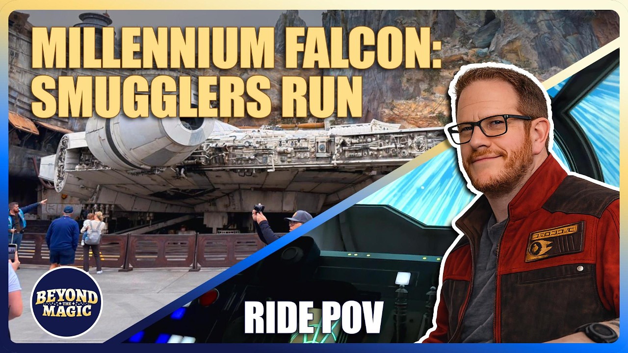 Star Wars Millennium Falcon Smuggler's Run Ride POV - YouTube