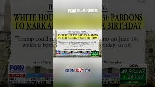 250 for 250th: White House exploring mass pardons for semiquincentennial #shorts