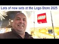 Loads of new sets for 2025 at the Lego Store