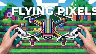 I created my best drone in Evertech sandbox! Change altitude with two buttons and control the zoom