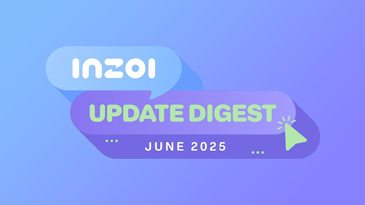 inZOI: UPDATE DIGEST – June 2025 (v.0.2.0)