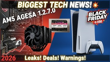 GPU PRICE HIKE Warning! 🔥 PowerColor Warns 2026! + PS5 & CPU Black Friday DEALS!