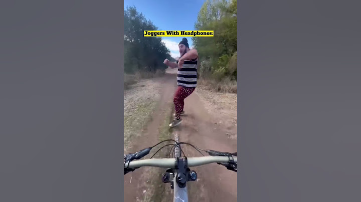 Passing People On The Trails As A Biker