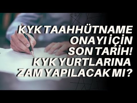 KYK BURS KREDİLER İÇİN SON TAAHHÜTNAME TARİHİ AÇIKLANDI SİSTEM ÇÖKTÜ SONUCA NEREDEN NASIL BAKILIR?