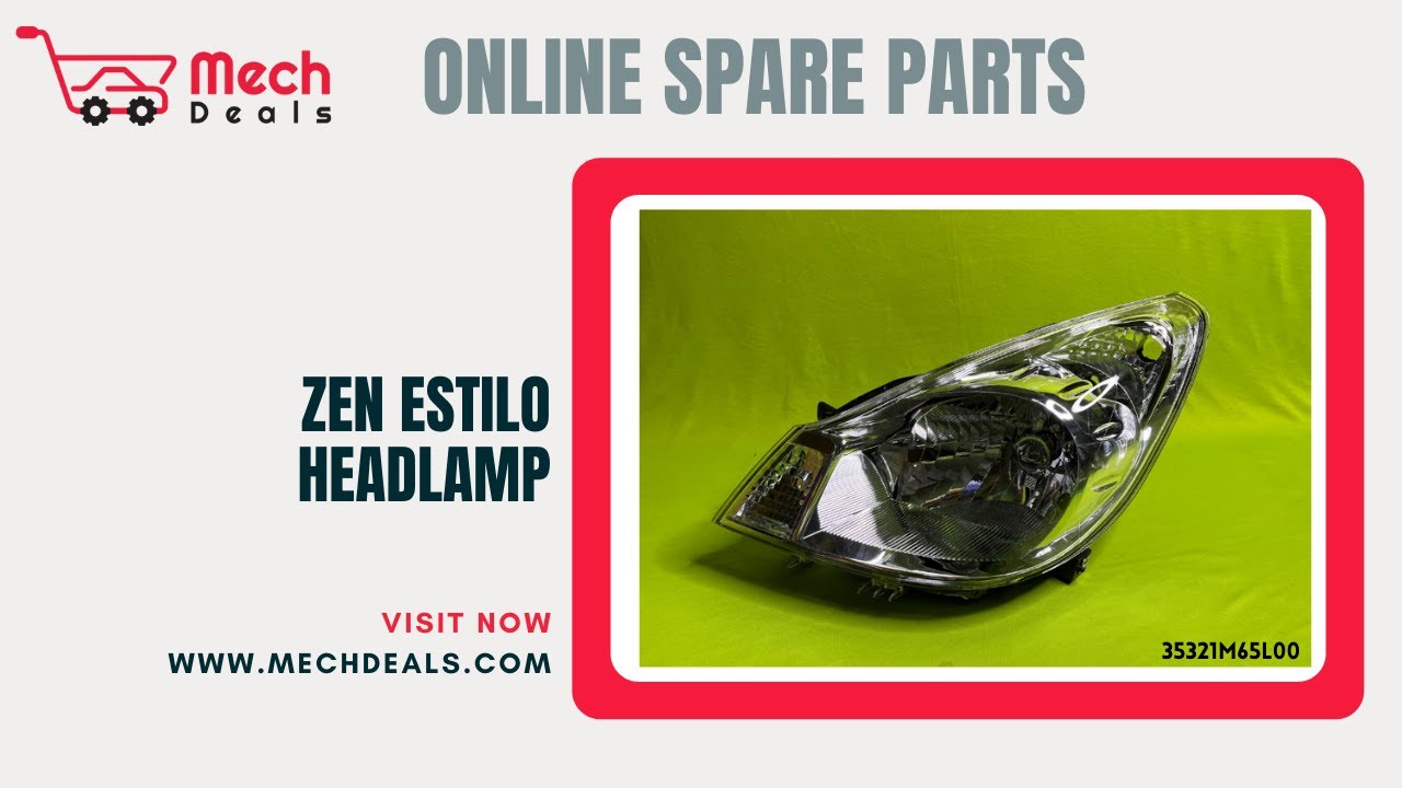 ZEN ESTILO HEADLAMP 35321M65L00 MechDeals ZenEstilo YouTube