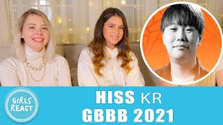 Reaction. Hiss 🇰🇷 I GRAND BEATBOX BATTLE 2021: WORLD LEAGUE I Solo Elimination. React to beatbox.