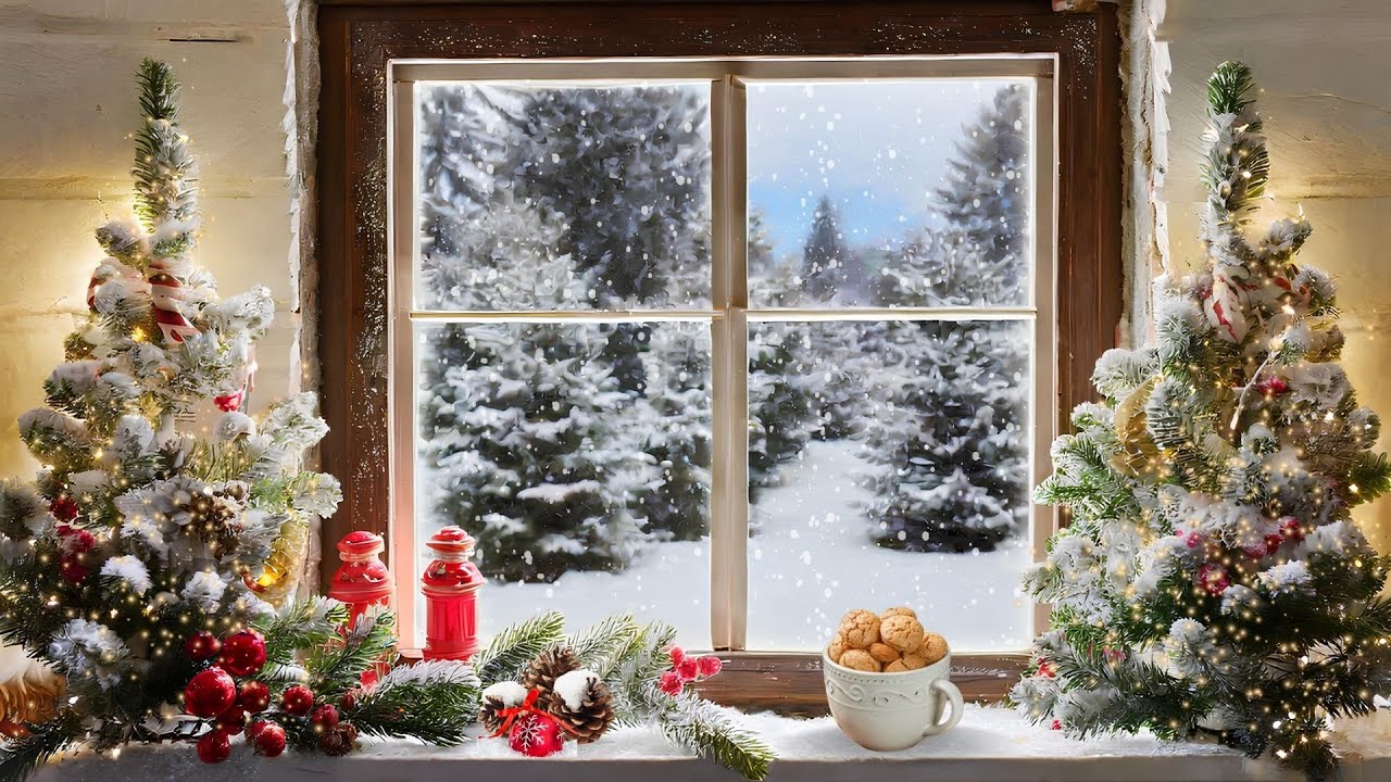 Cozy Morning Classical Music by the Window | Calm & Peaceful | Snowy Day, Vintage | Focus & Reading
