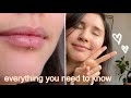 VERTICAL LABRET 101 | piercing & healing process, how to hide, self-confidence 🌈